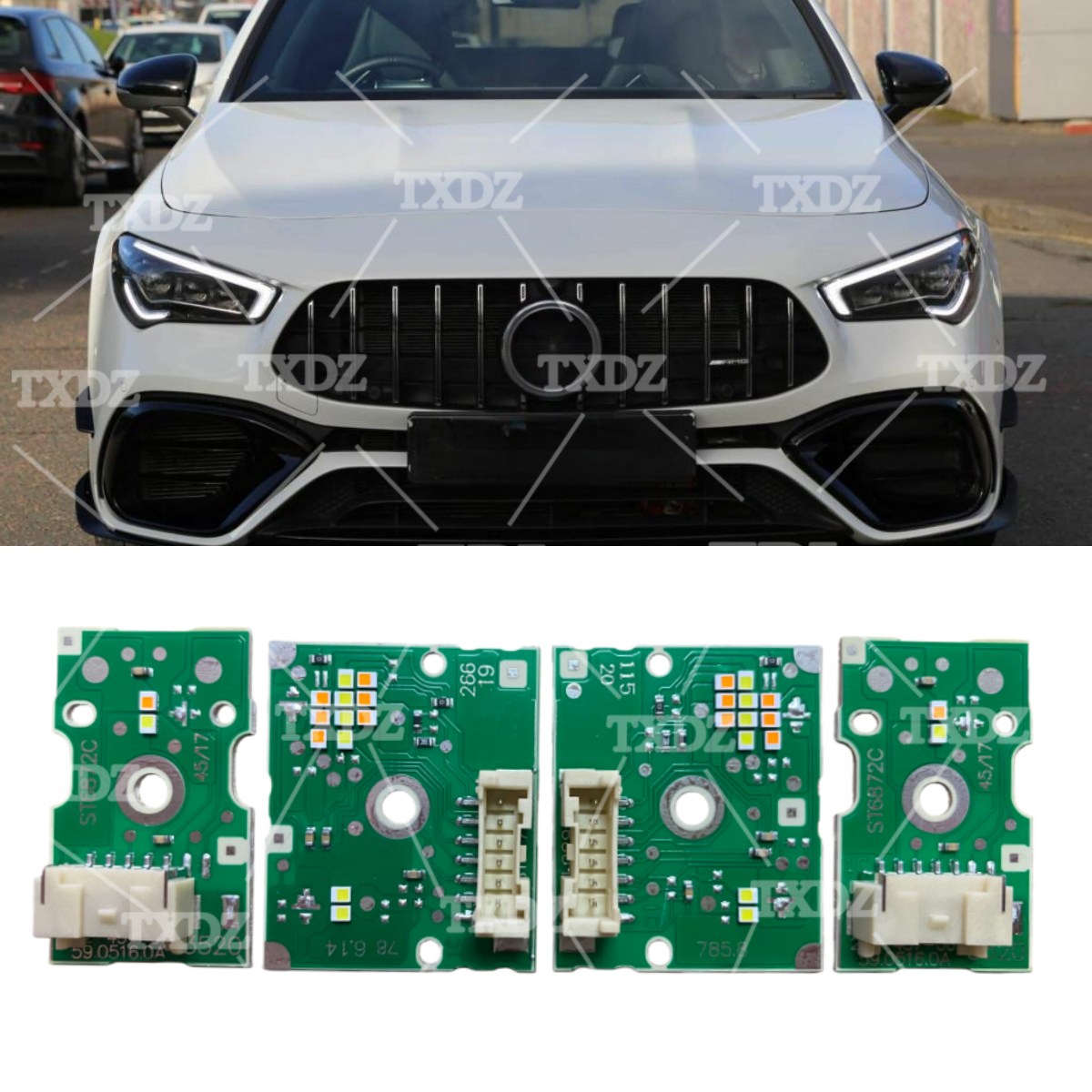 Running Headlamp Led - Full Set DRL LED Boards For