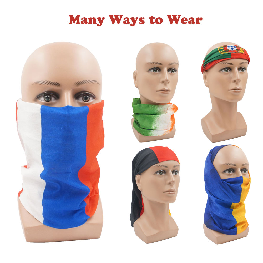 Running Gear Outdoor - European Countries Face & Neck Gaiter