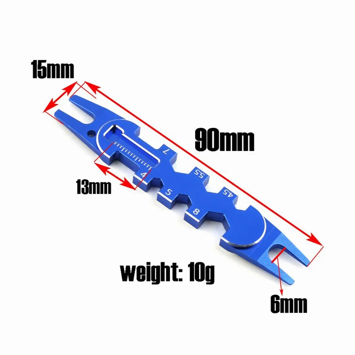 1pcs Red / Blue Wrench RC car  - Running Gear In A Car 评论和价格