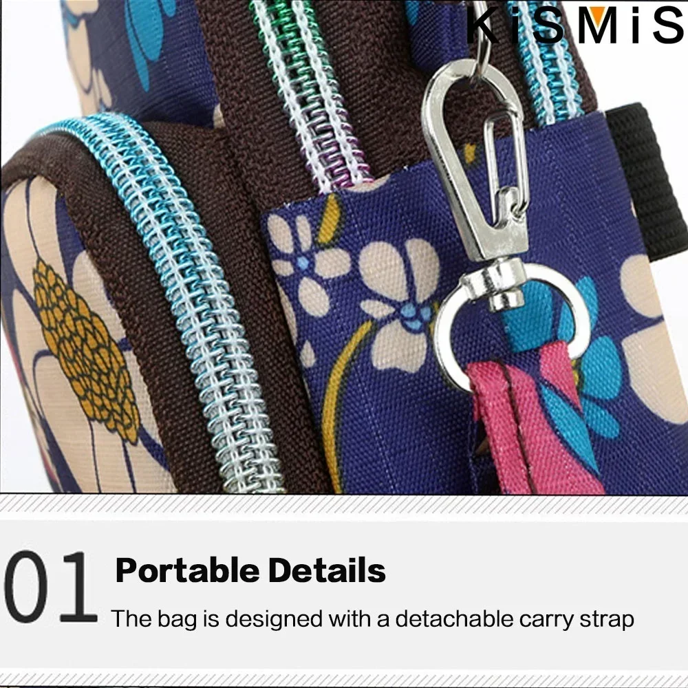 Flower Cloth Arm Bag for Large - Running Gear Storage 评论和价格