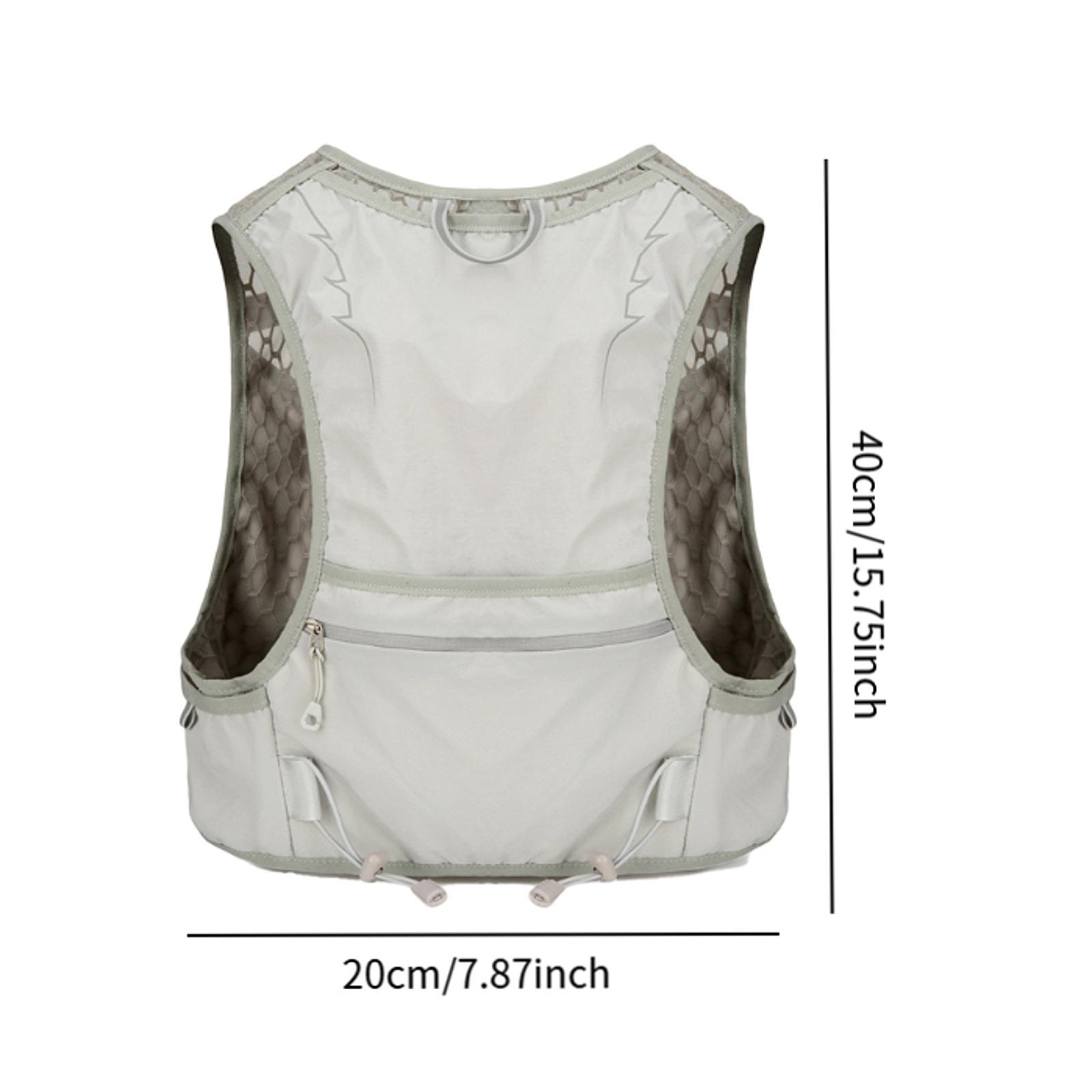 Hydration Vest with Multiple P - Running Gear Bag For Men 评论和价格