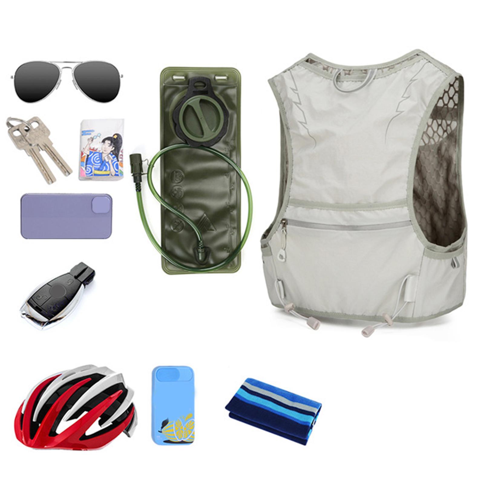 Hydration Vest with Multiple P - Running Gear Bag For Men 评论和价格