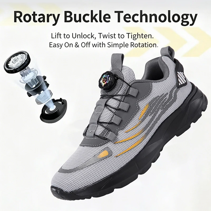 Breathable Mesh Men Shoes Tren - Running Gear For Men 评论和价格