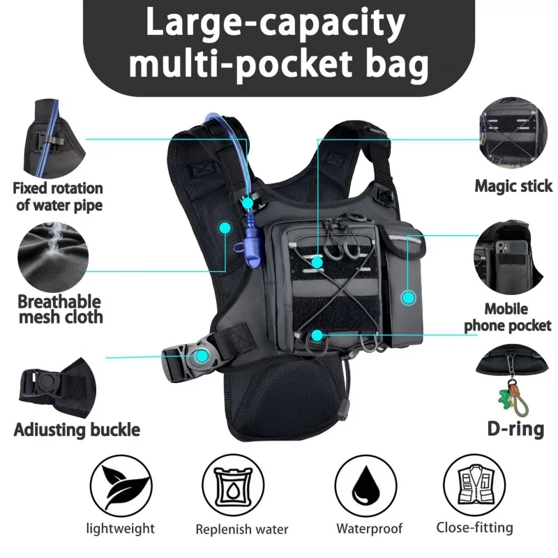 ​High-Quality Tactical Vest Ch - Running Gear Water 评论和价格