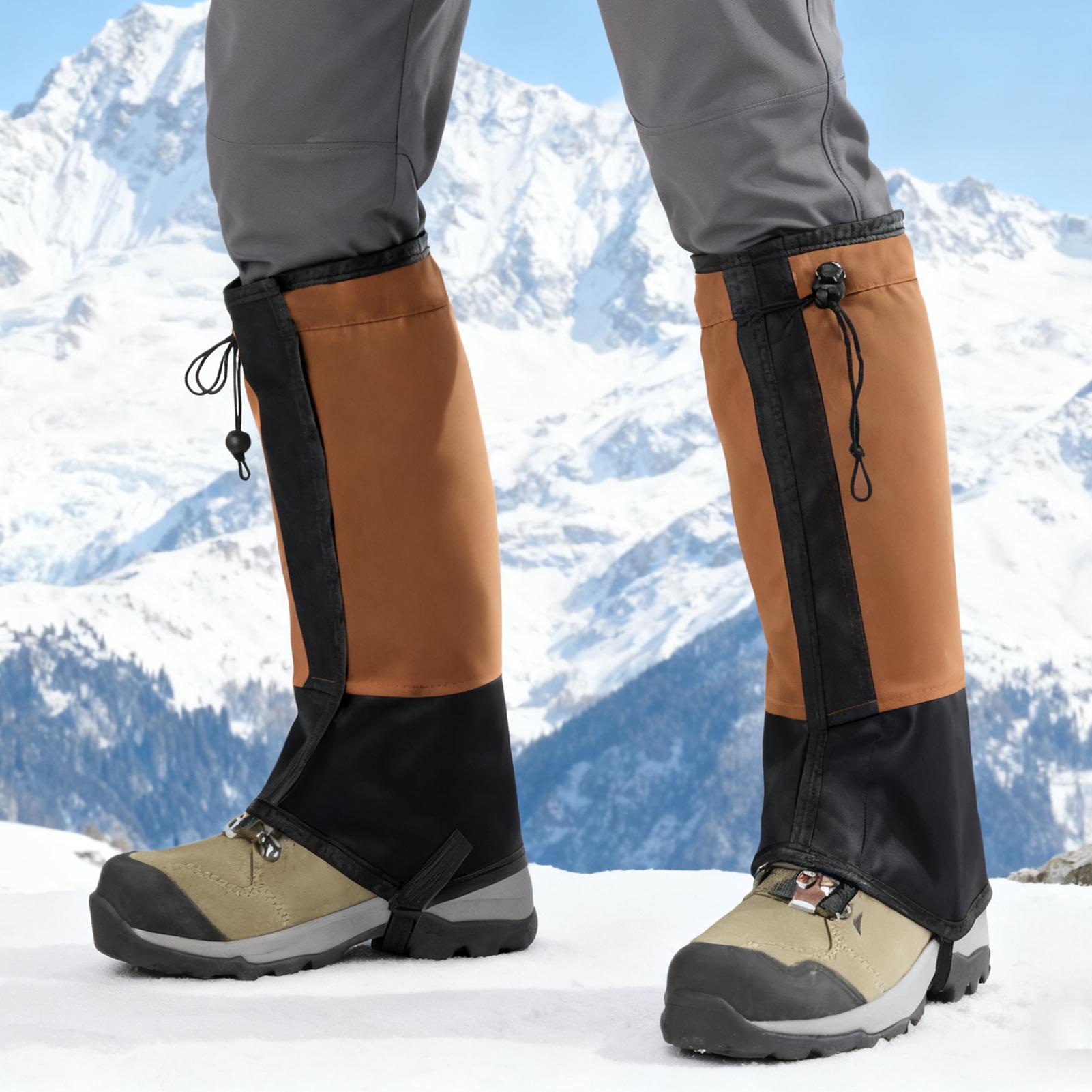 Waterproof Leg Gaiters for Hik - Running Gear Rain 评论和价格
