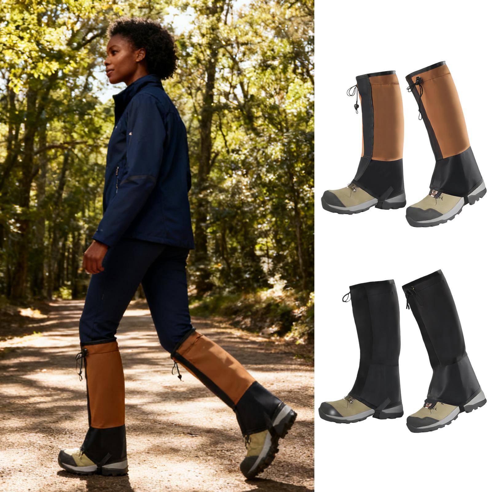 Waterproof Leg Gaiters for Hik - Running Gear Rain 评论和价格