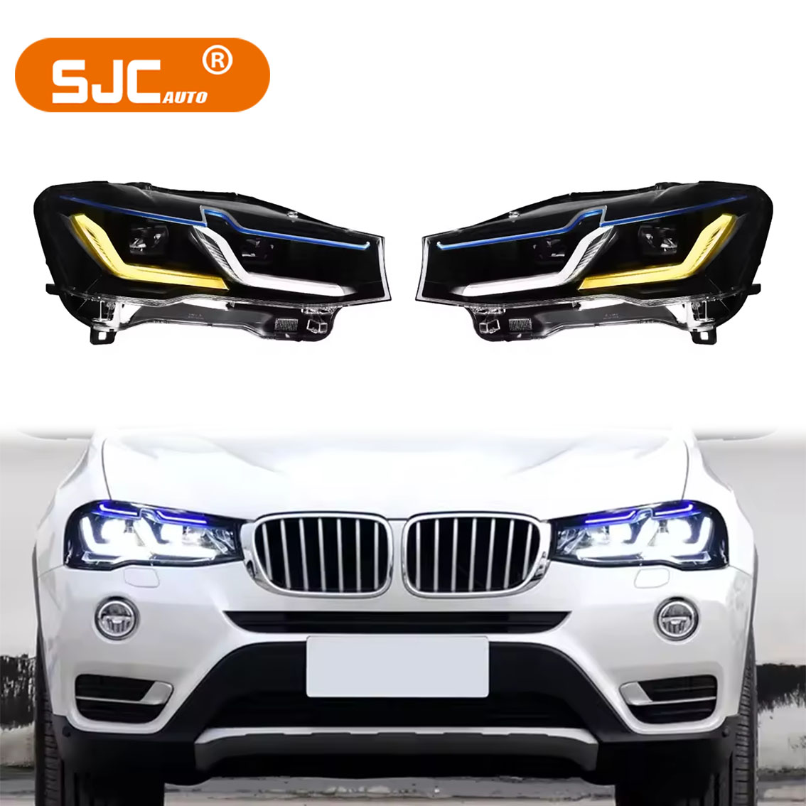 Auto Car Head Lights For BMW F - Running Headlamp Led 评论和价格