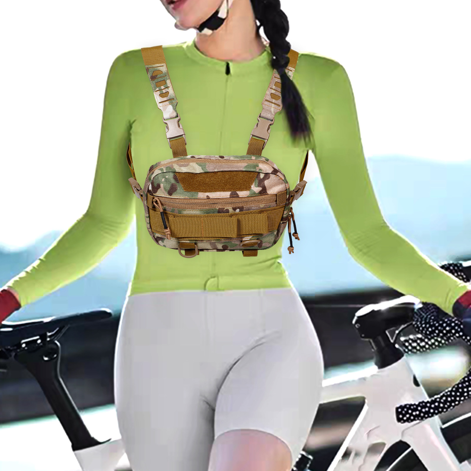 Multipurpose Chest Bag for Men - Running Gear Bag For Men 评论和价格