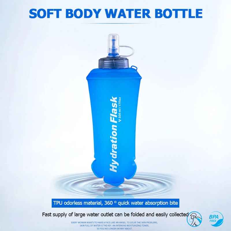 250/500/750ml TPU Outdoor Spor - Running Gear Water 评论和价格