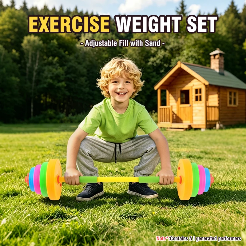 Adjustable Kids Dumbbell Barbe - Running Gear Kids 评论和价格