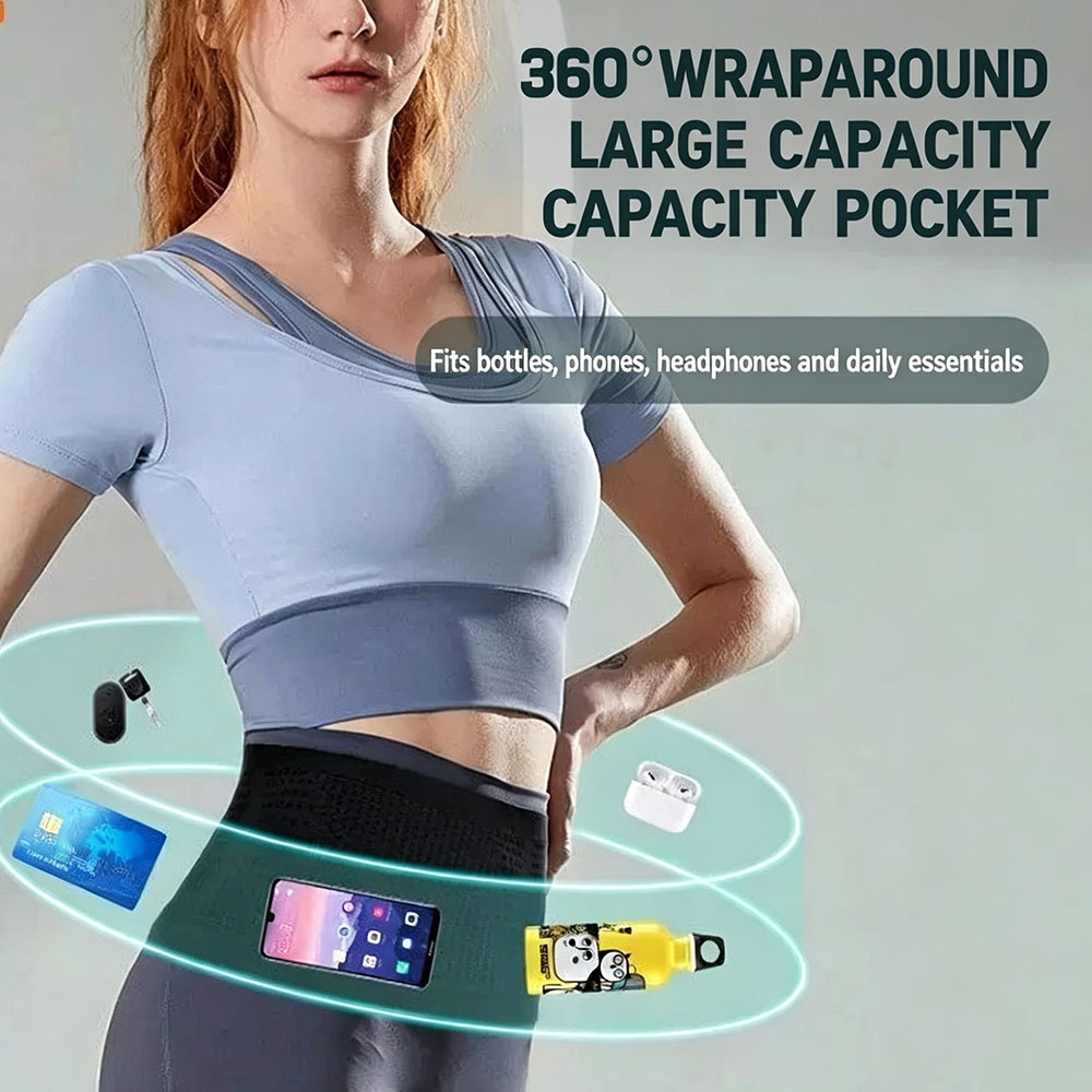Running Waist Bag, High Elasti - Running Gear Bag 评论和价格