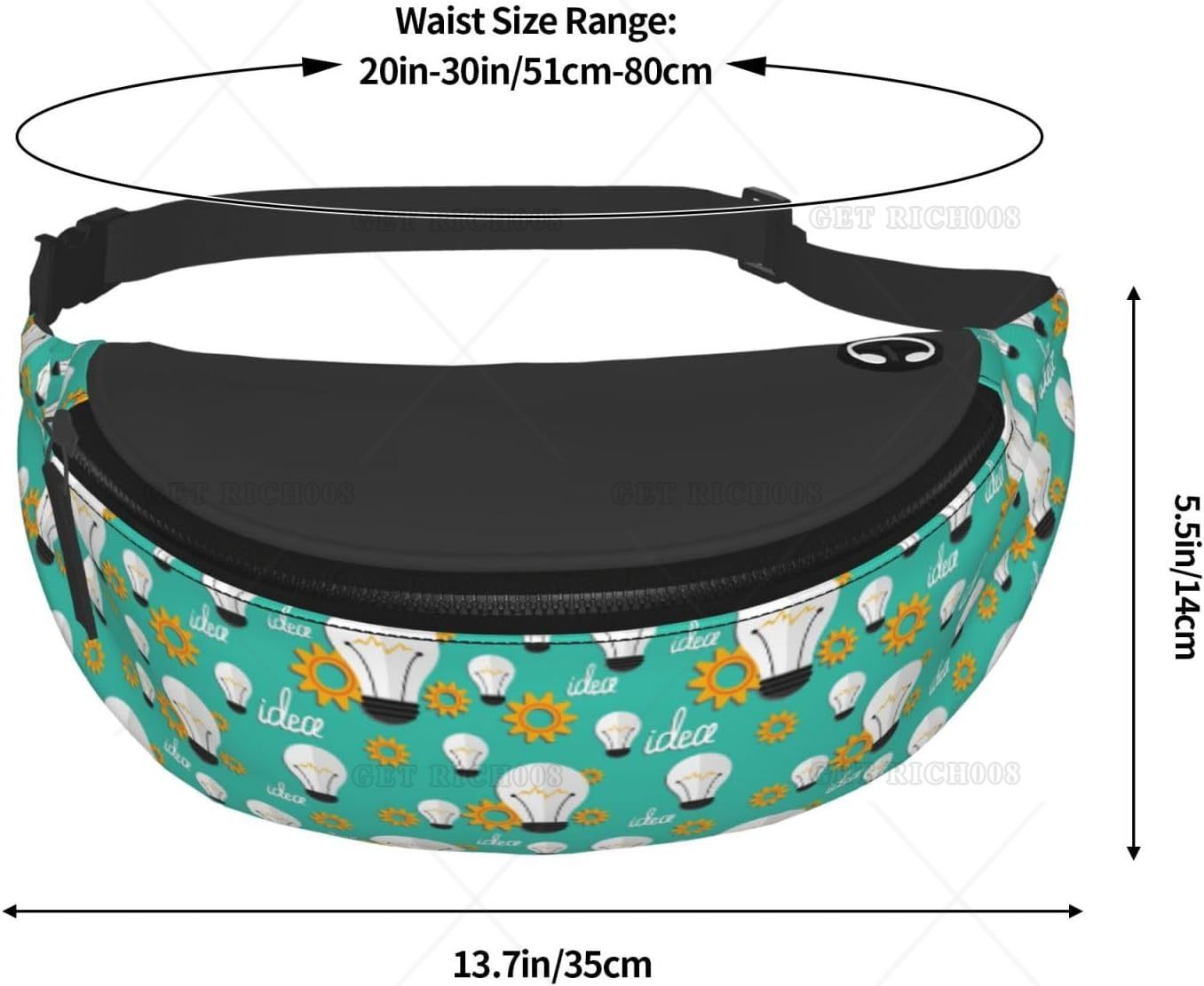 Crossbody Fanny Packs for Wome - Running Gear Bag For Men 评论和价格