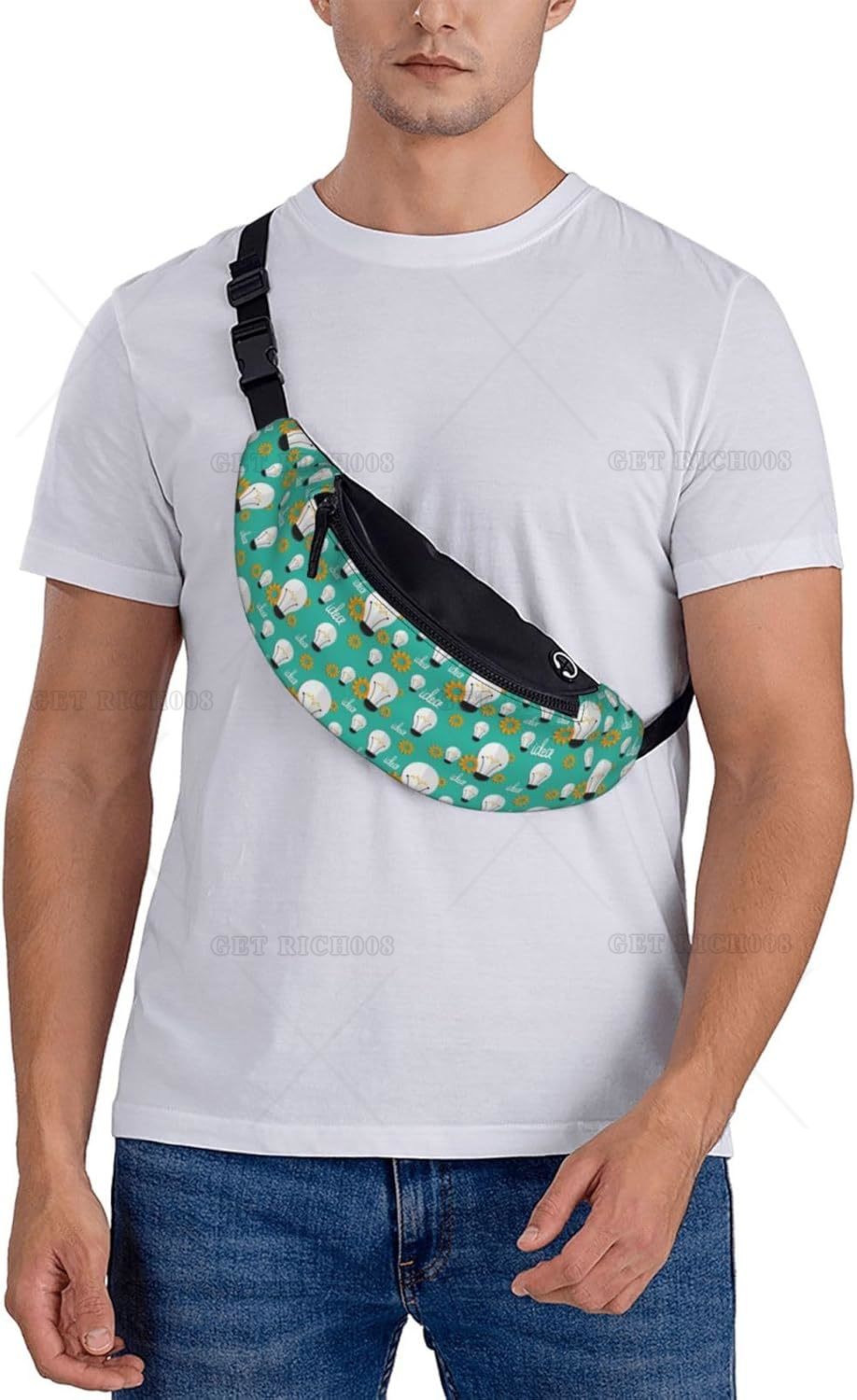 Crossbody Fanny Packs for Wome - Running Gear Bag For Men 评论和价格
