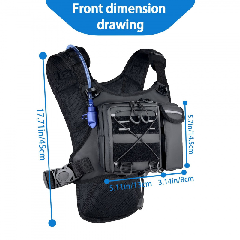 2026 New Tactical Vest Chest B - Running Gear Storage 评论和价格