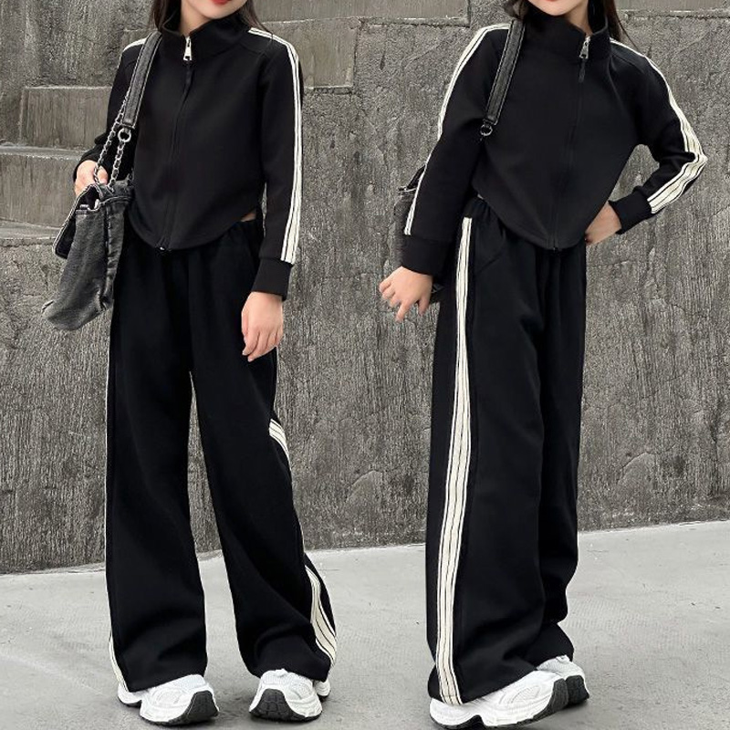 5-14Year Girls Sports Suit Aut - Running Gear Kids 评论和价格