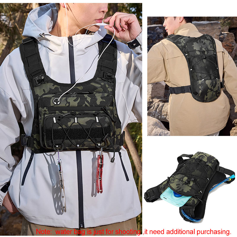 Tactical Bag Front Chest Rig V - Running Gear Bag 评论和价格