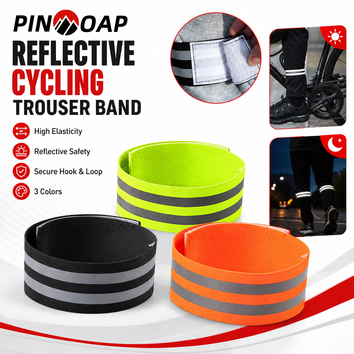 PINMOAP 1/2PCS Bicycle Pants L - Running Gear Outdoor 评论和价格