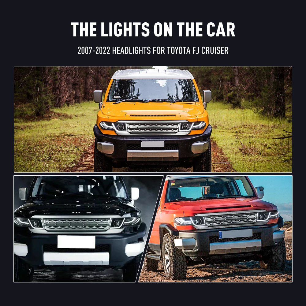 2PCs Car Styling Head Lamp for - Running Headlamp Led 评论和价格