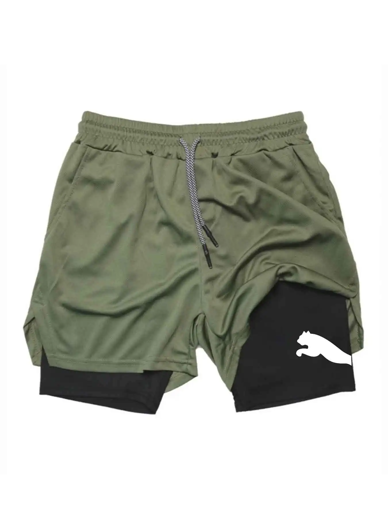 Printed Sports Shorts 2-in-1 G - Running Gear For Men 评论和价格
