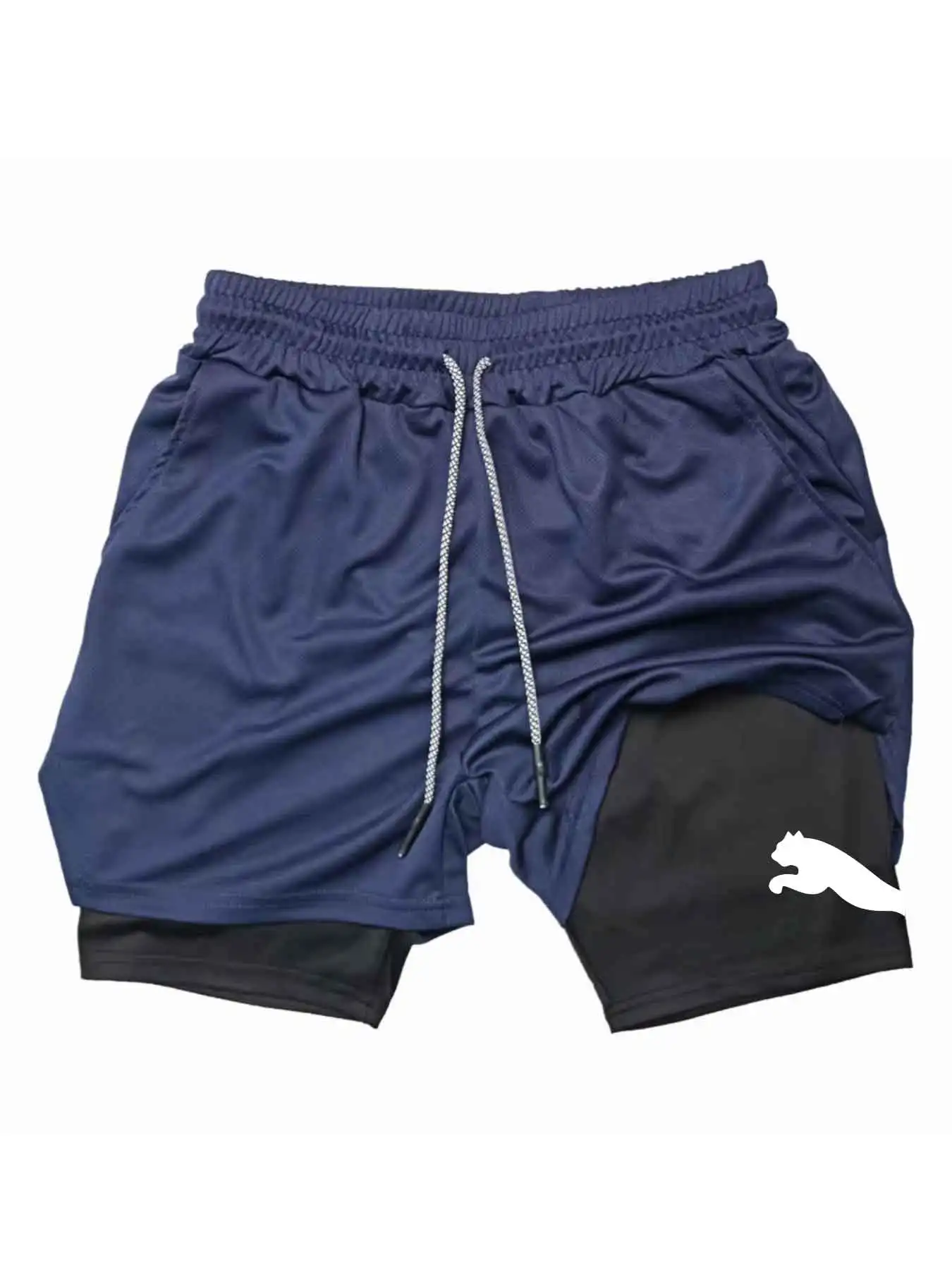 Printed Sports Shorts 2-in-1 G - Running Gear For Men 评论和价格