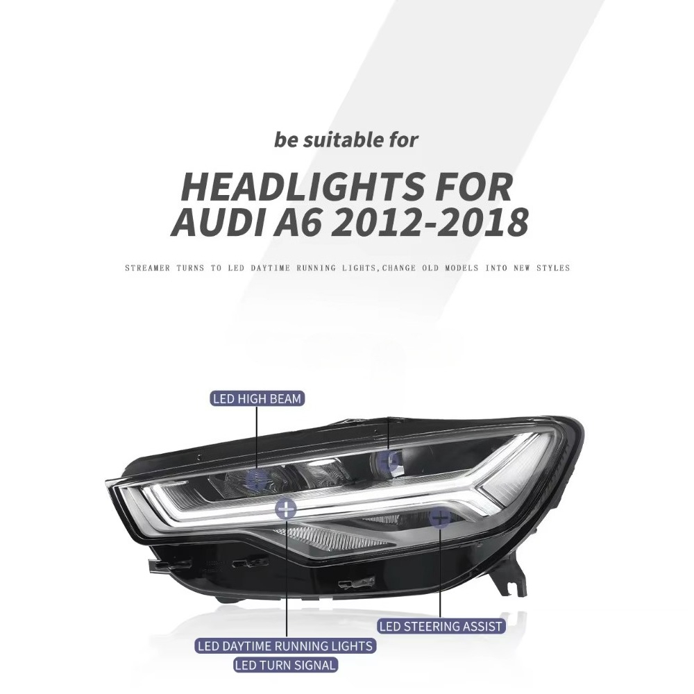 A6 C7 A6L 2012-2018 Upgrade He - Running Headlamp Led 评论和价格
