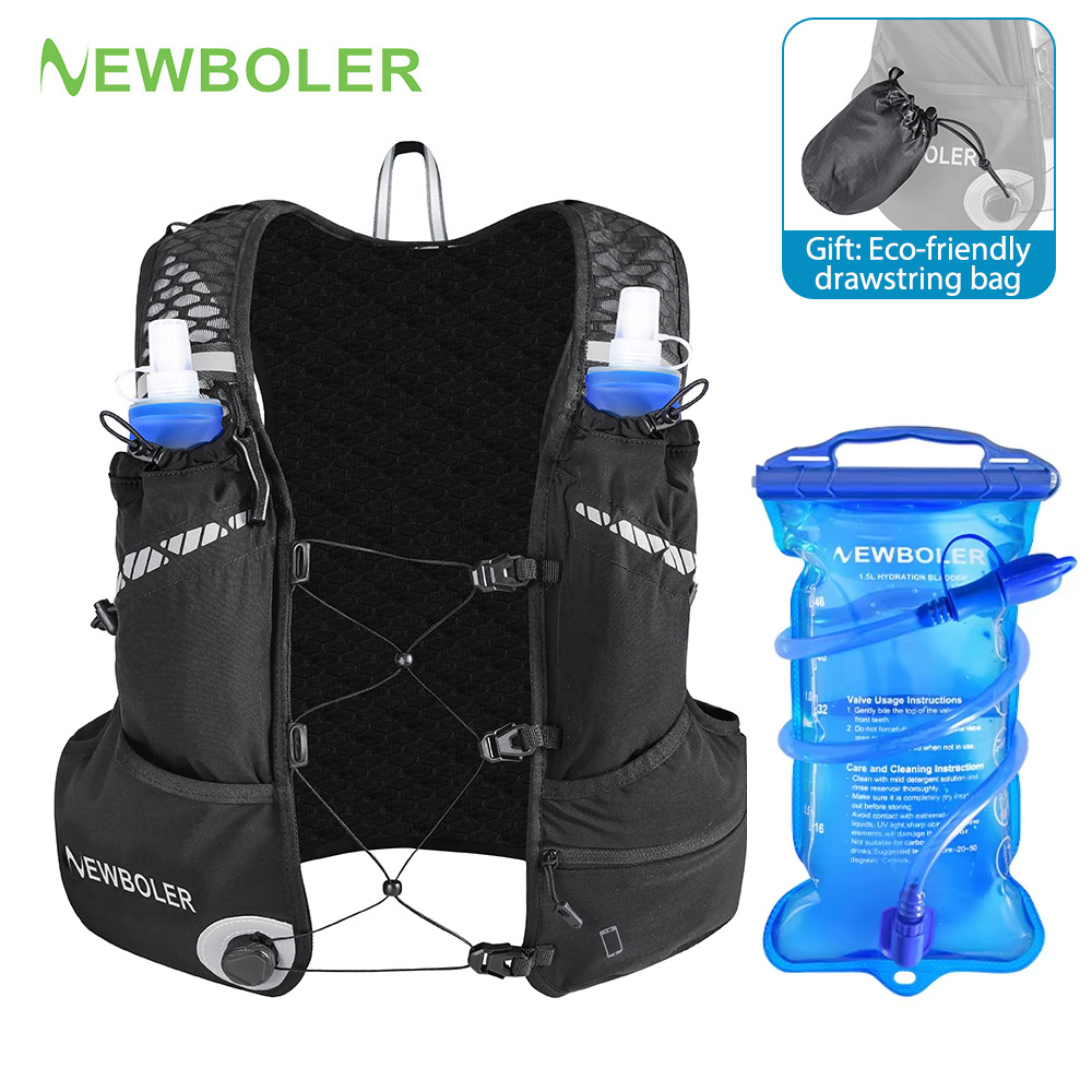 8L Breathable Hydration Vest P - Running Gear Storage 评论和价格